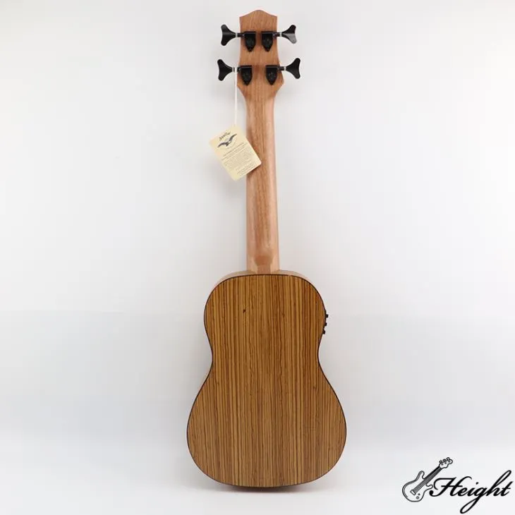 U-bass ukuleles zebra wood 3