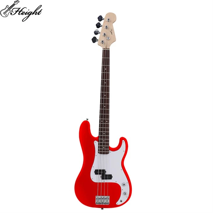 Professional Electric Guitar Electric Bass Guitar 4 String Soild Wood Body
